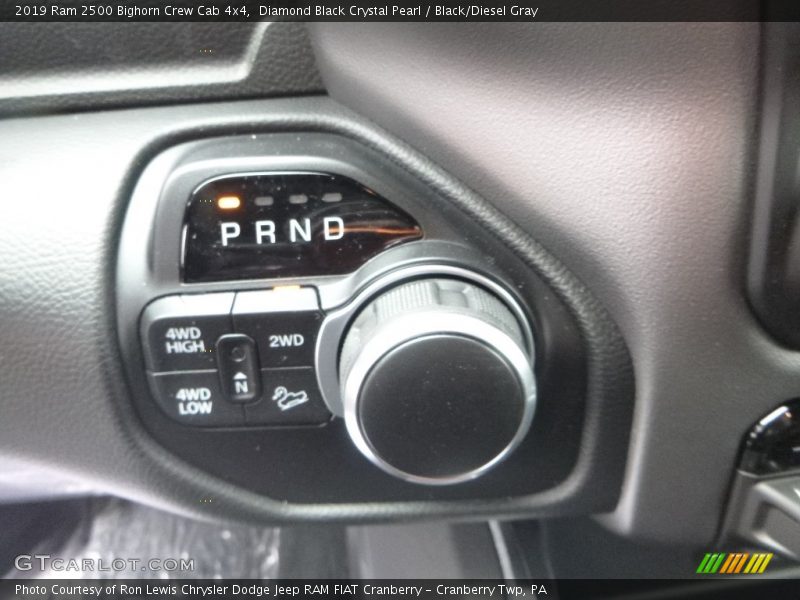 Diamond Black Crystal Pearl / Black/Diesel Gray 2019 Ram 2500 Bighorn Crew Cab 4x4