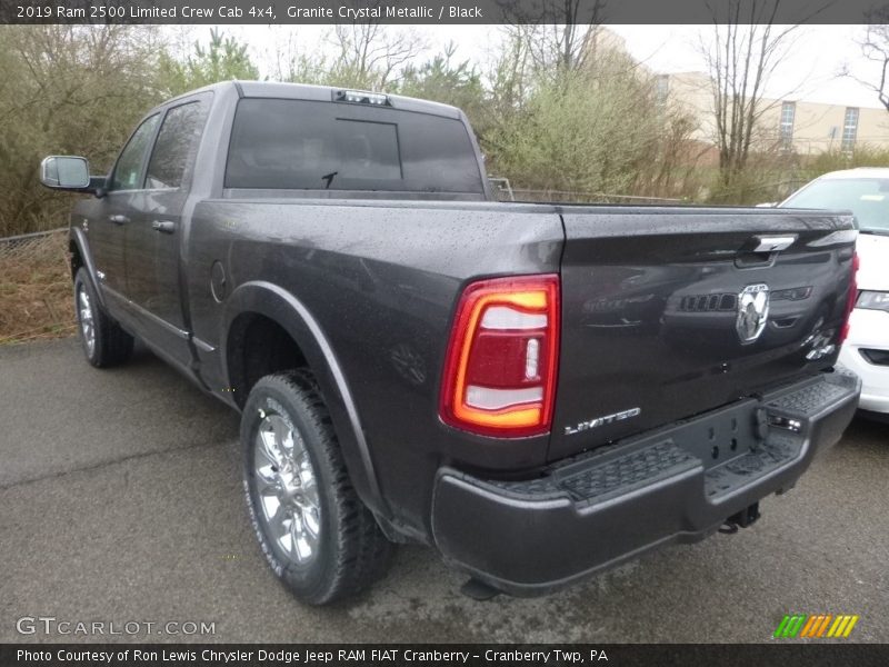 Granite Crystal Metallic / Black 2019 Ram 2500 Limited Crew Cab 4x4