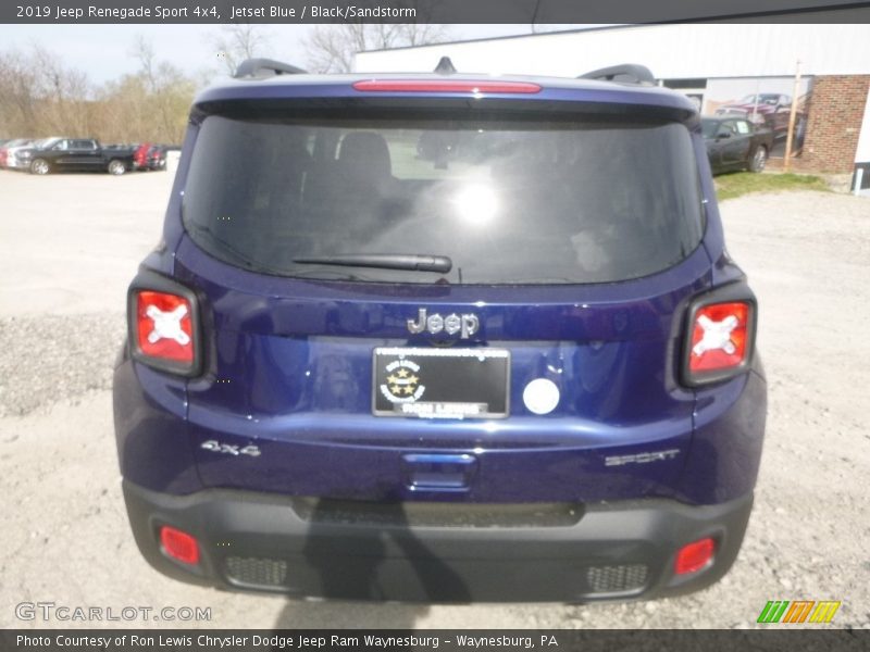 Jetset Blue / Black/Sandstorm 2019 Jeep Renegade Sport 4x4