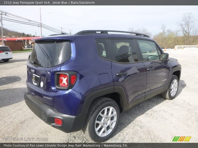 Jetset Blue / Black/Sandstorm 2019 Jeep Renegade Sport 4x4