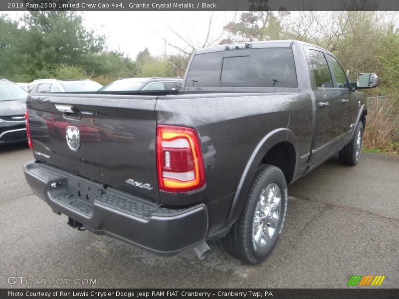 Granite Crystal Metallic / Black 2019 Ram 2500 Limited Crew Cab 4x4