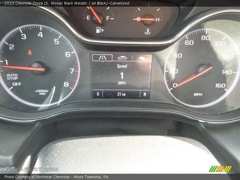 Mosaic Black Metallic / Jet Black/­Galvanized 2019 Chevrolet Cruze LS