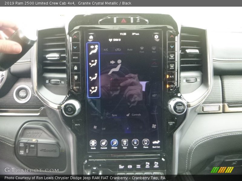 Granite Crystal Metallic / Black 2019 Ram 2500 Limited Crew Cab 4x4