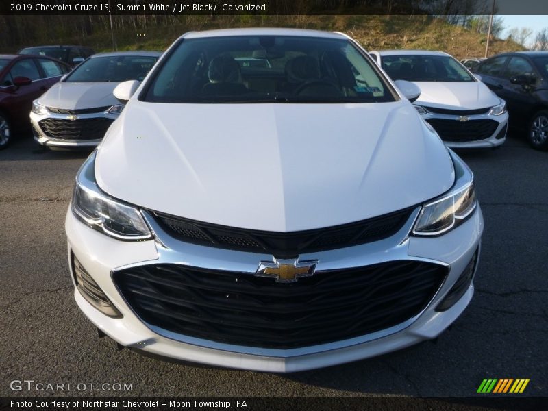 Summit White / Jet Black/­Galvanized 2019 Chevrolet Cruze LS