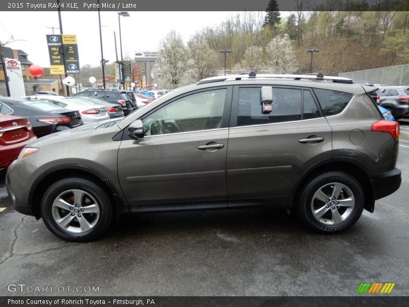 Pyrite Mica / Latte 2015 Toyota RAV4 XLE