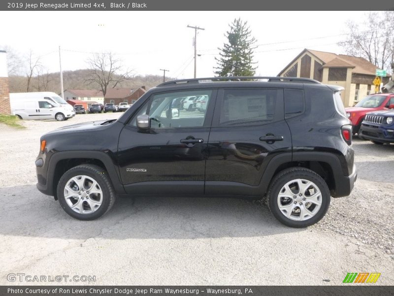 Black / Black 2019 Jeep Renegade Limited 4x4