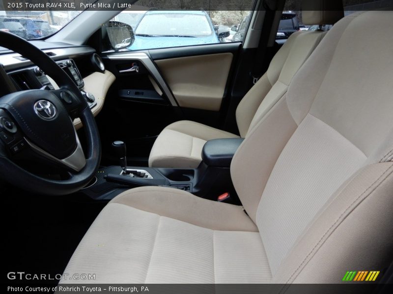 Pyrite Mica / Latte 2015 Toyota RAV4 XLE