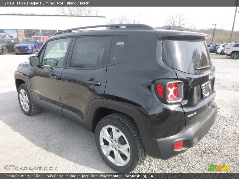 Black / Black 2019 Jeep Renegade Limited 4x4