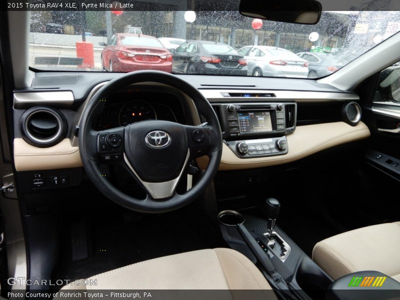 Pyrite Mica / Latte 2015 Toyota RAV4 XLE