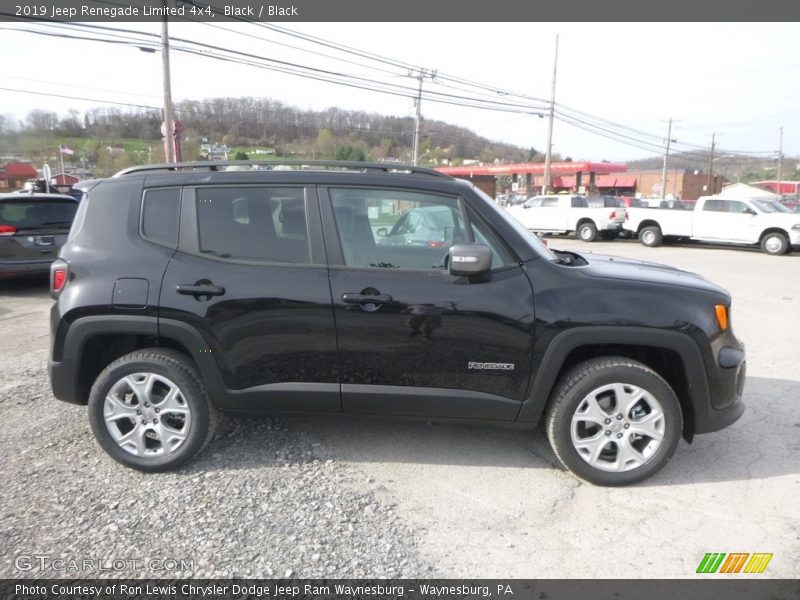 Black / Black 2019 Jeep Renegade Limited 4x4