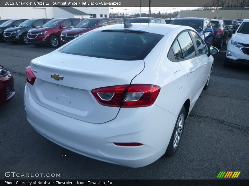 Summit White / Jet Black/­Galvanized 2019 Chevrolet Cruze LS