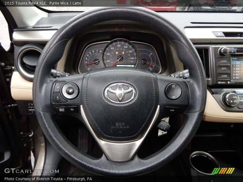 Pyrite Mica / Latte 2015 Toyota RAV4 XLE