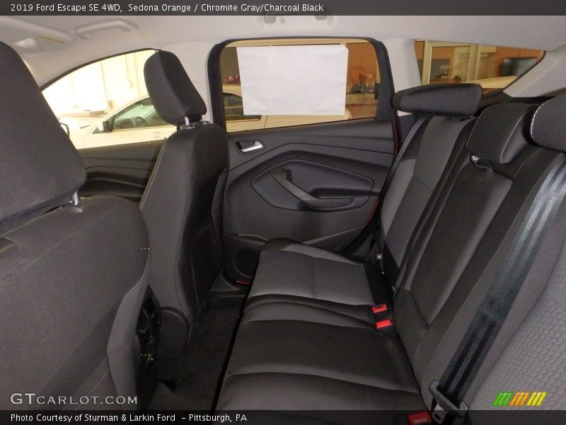 Sedona Orange / Chromite Gray/Charcoal Black 2019 Ford Escape SE 4WD
