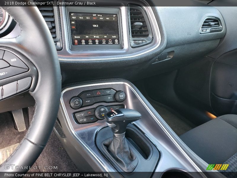 Destroyer Gray / Black 2018 Dodge Challenger SXT