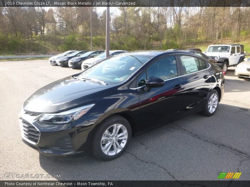 Mosaic Black Metallic / Jet Black/­Galvanized 2019 Chevrolet Cruze LT