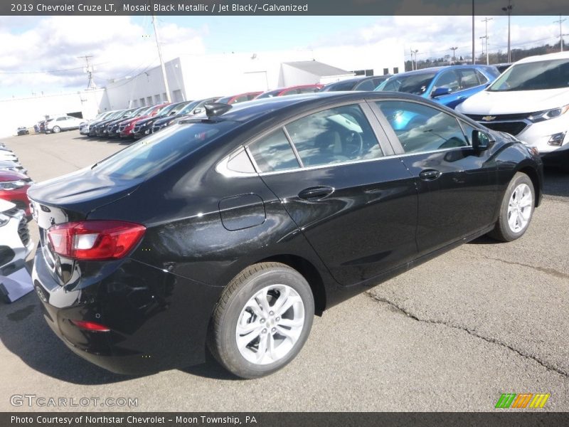 Mosaic Black Metallic / Jet Black/­Galvanized 2019 Chevrolet Cruze LT