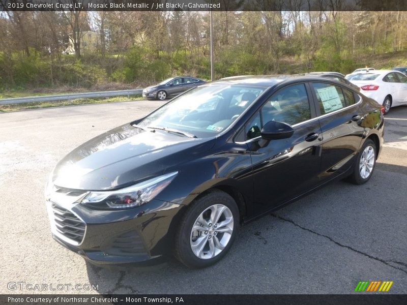 Mosaic Black Metallic / Jet Black/­Galvanized 2019 Chevrolet Cruze LT