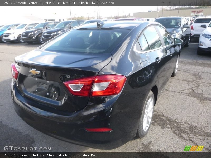 Mosaic Black Metallic / Jet Black/­Galvanized 2019 Chevrolet Cruze LT
