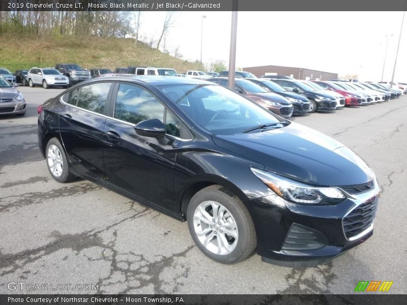 Mosaic Black Metallic / Jet Black/­Galvanized 2019 Chevrolet Cruze LT