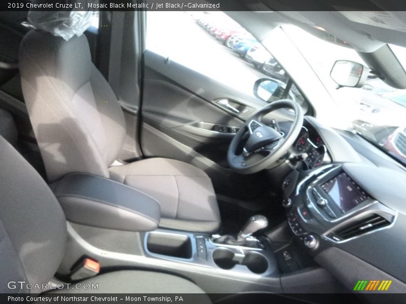 Mosaic Black Metallic / Jet Black/­Galvanized 2019 Chevrolet Cruze LT