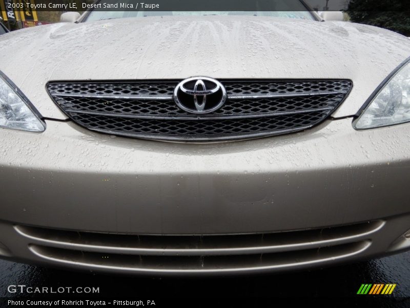 Desert Sand Mica / Taupe 2003 Toyota Camry LE