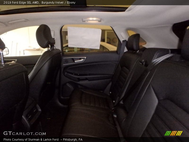 Burgundy Velvet / Ebony 2019 Ford Edge SEL AWD