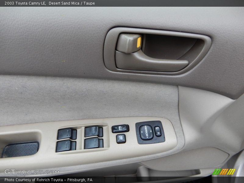 Desert Sand Mica / Taupe 2003 Toyota Camry LE