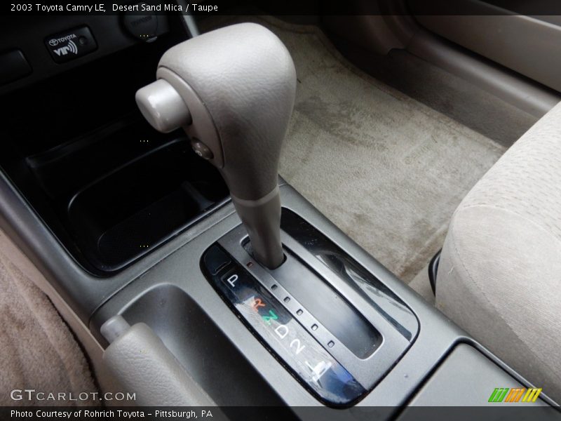 Desert Sand Mica / Taupe 2003 Toyota Camry LE