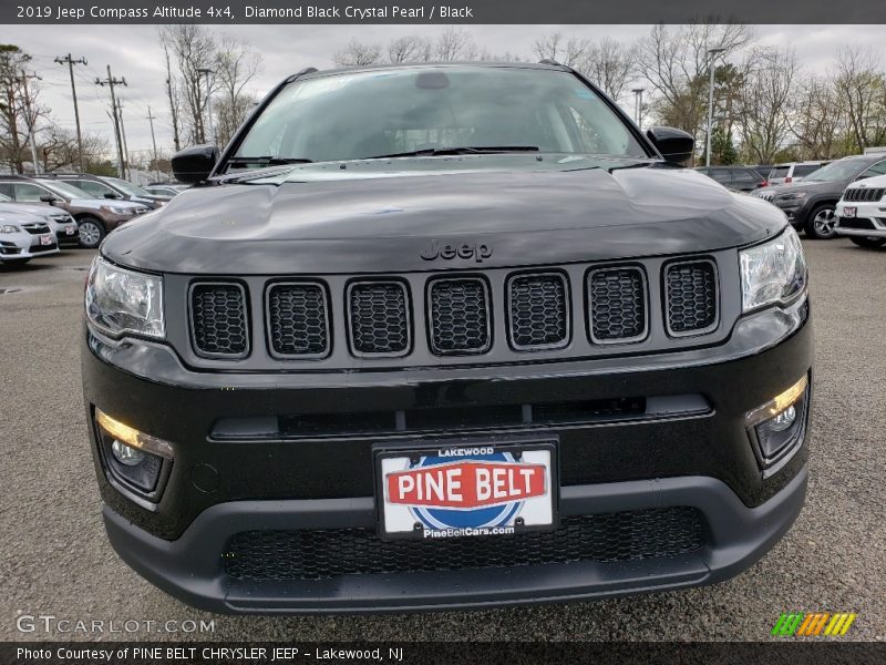 Diamond Black Crystal Pearl / Black 2019 Jeep Compass Altitude 4x4