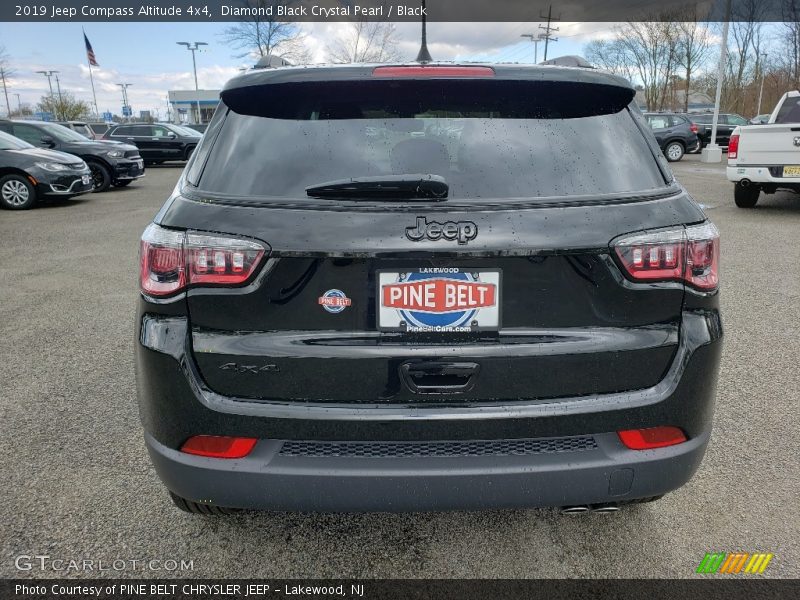 Diamond Black Crystal Pearl / Black 2019 Jeep Compass Altitude 4x4