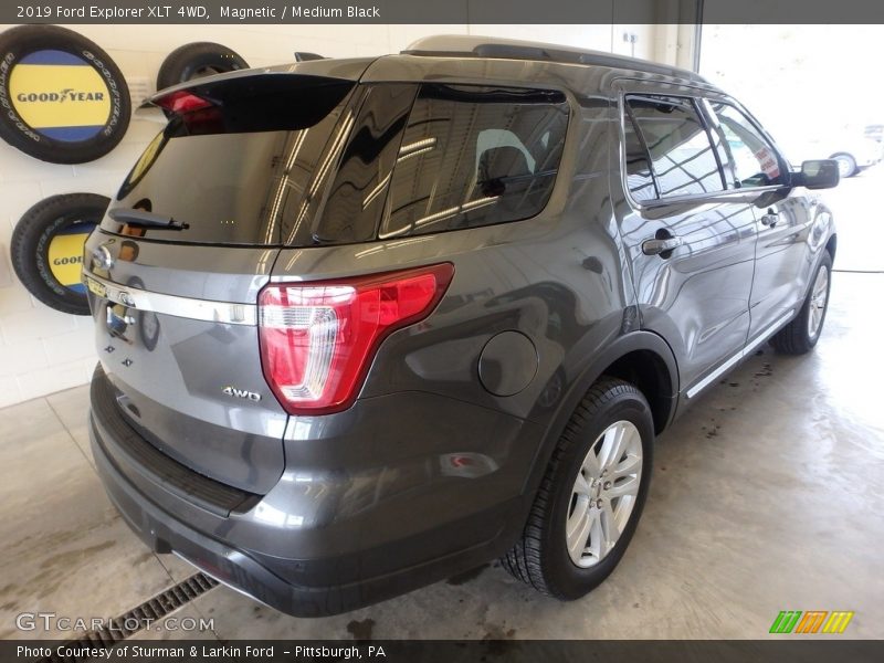 Magnetic / Medium Black 2019 Ford Explorer XLT 4WD