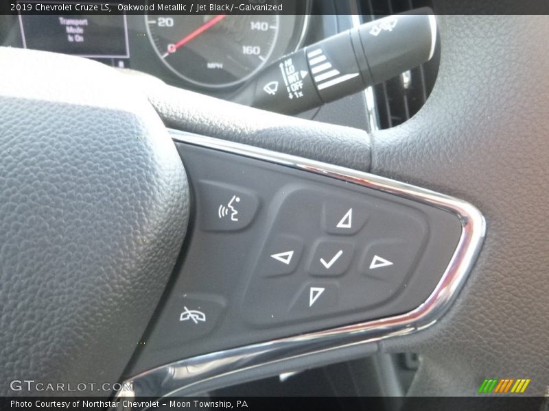 Oakwood Metallic / Jet Black/­Galvanized 2019 Chevrolet Cruze LS