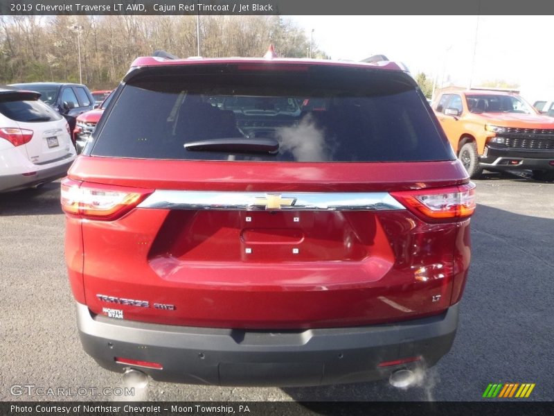 Cajun Red Tintcoat / Jet Black 2019 Chevrolet Traverse LT AWD