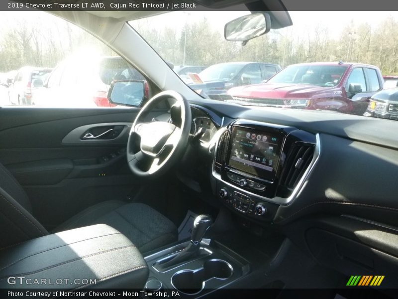 Cajun Red Tintcoat / Jet Black 2019 Chevrolet Traverse LT AWD