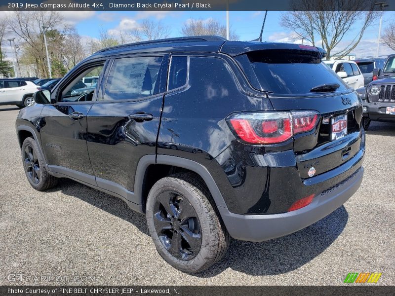 Diamond Black Crystal Pearl / Black 2019 Jeep Compass Altitude 4x4