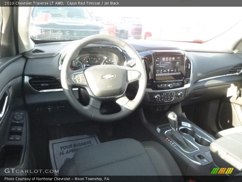 Cajun Red Tintcoat / Jet Black 2019 Chevrolet Traverse LT AWD