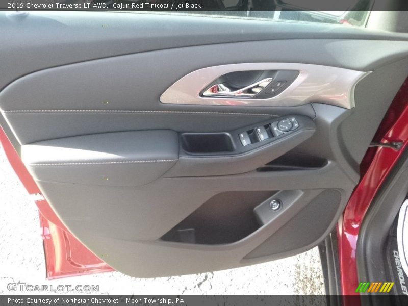Cajun Red Tintcoat / Jet Black 2019 Chevrolet Traverse LT AWD