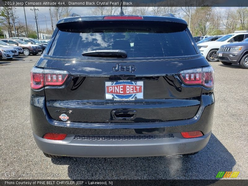 Diamond Black Crystal Pearl / Black 2019 Jeep Compass Altitude 4x4