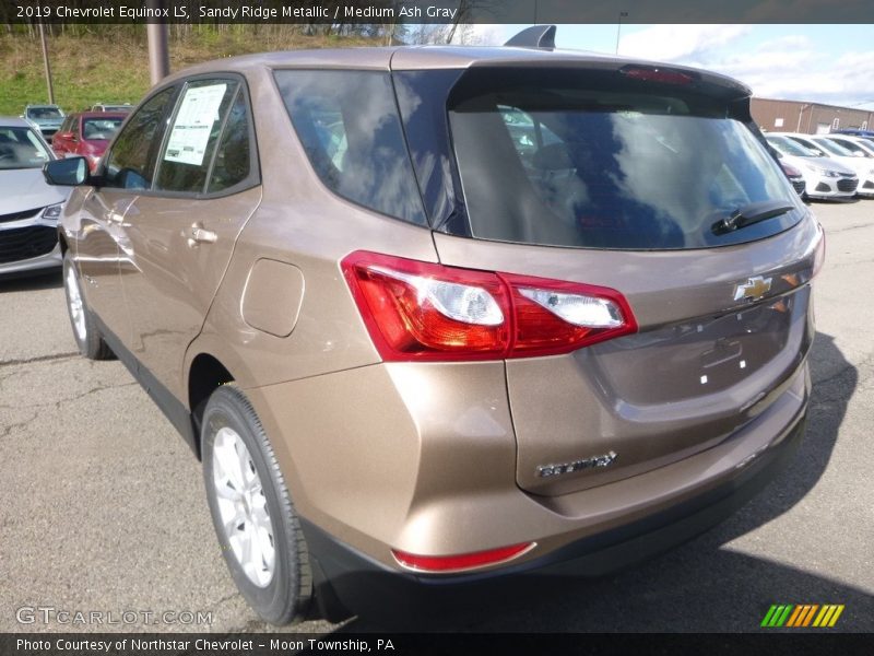 Sandy Ridge Metallic / Medium Ash Gray 2019 Chevrolet Equinox LS