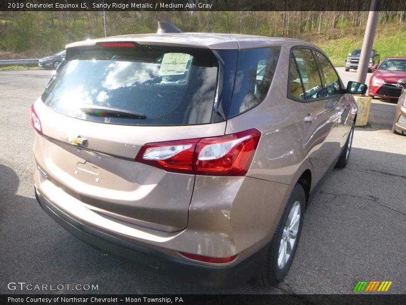 Sandy Ridge Metallic / Medium Ash Gray 2019 Chevrolet Equinox LS
