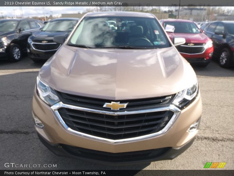 Sandy Ridge Metallic / Medium Ash Gray 2019 Chevrolet Equinox LS