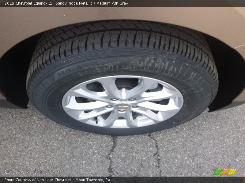 Sandy Ridge Metallic / Medium Ash Gray 2019 Chevrolet Equinox LS