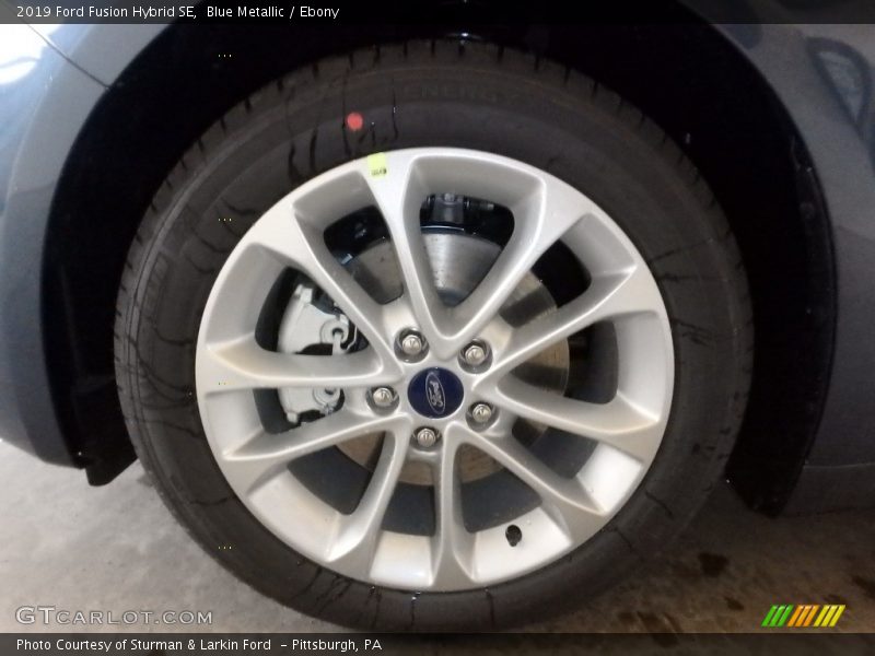 Blue Metallic / Ebony 2019 Ford Fusion Hybrid SE