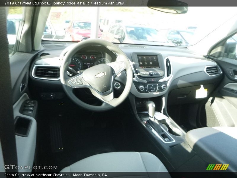 Sandy Ridge Metallic / Medium Ash Gray 2019 Chevrolet Equinox LS