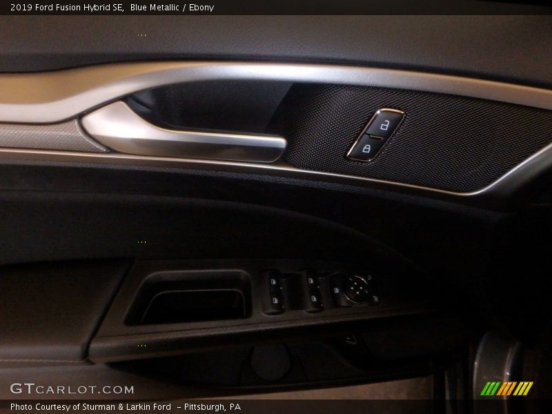 Blue Metallic / Ebony 2019 Ford Fusion Hybrid SE