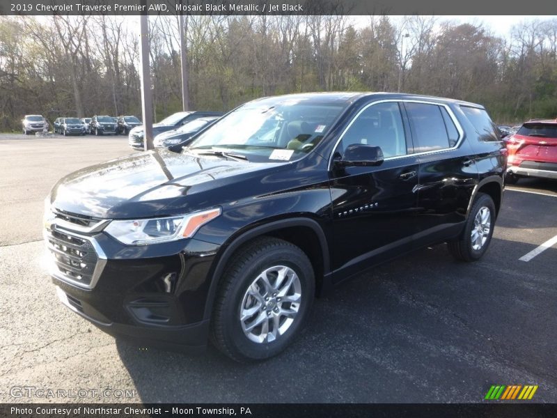 Mosaic Black Metallic / Jet Black 2019 Chevrolet Traverse Premier AWD
