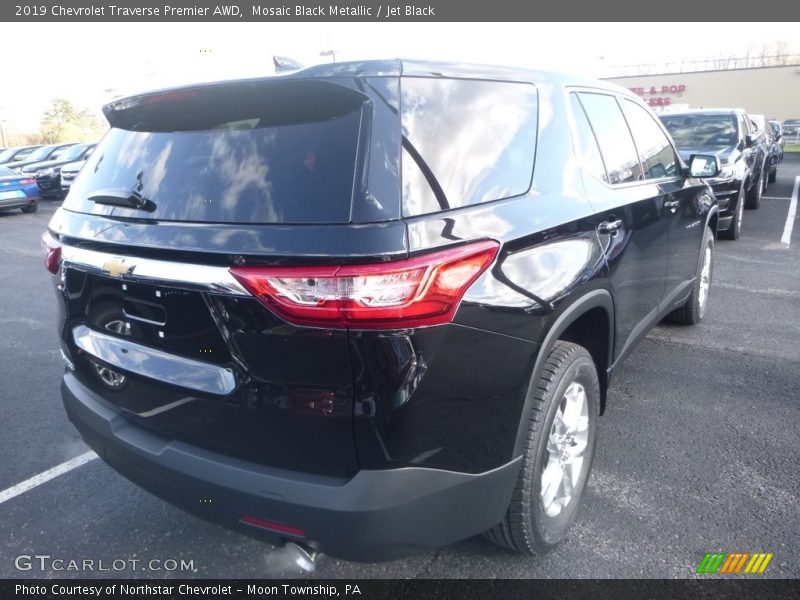 Mosaic Black Metallic / Jet Black 2019 Chevrolet Traverse Premier AWD