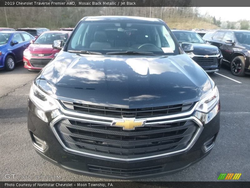 Mosaic Black Metallic / Jet Black 2019 Chevrolet Traverse Premier AWD