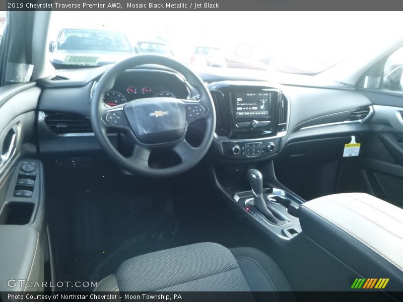Mosaic Black Metallic / Jet Black 2019 Chevrolet Traverse Premier AWD