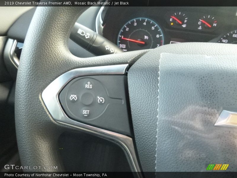 Mosaic Black Metallic / Jet Black 2019 Chevrolet Traverse Premier AWD